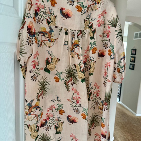 Johnny Was Embroidered Tunic Top Size M - Picture 4 of 8